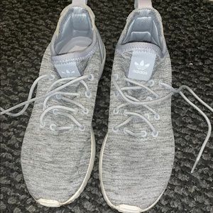 Adidas women 7.5 grey sneakers
